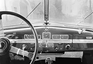 Dashboard: Dashboard of an Audi 920, 1938