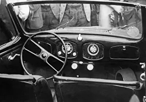Bayreuth: Dashboard of a KdF-Wagen, 1938