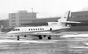 Zurich: Dassault Falcon 50 C-FMYB