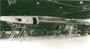Mercure: Dassault Mercure during construction