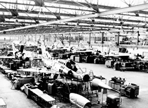 Iiib: Dassault Mirage IIIB production line