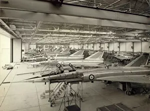 Mirage: Dassault Mirage IV production on the final assembly line