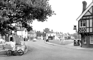 The Francis Frith Collection: Datchet, the Green and Manor Hotel 1950