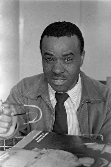 Ezekiel: NO DATE - Ezekiel Mphahlele, Drum Editorial. (Photograph