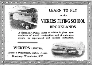 Tuition: Up To Date Tuition At The Vickers Flying School Brooklands