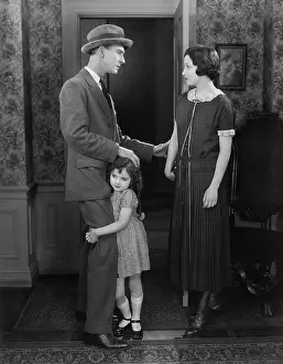 Rift: Daughter hugging father, don't leave