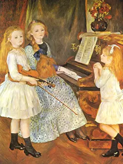 Catulle: The Daughters of Catulle Mendes, by Renoir