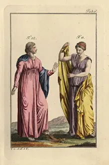 Niobe: Two daughters of the goddess Niobe in Greek