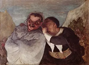 Crispin: Daumier, Honore, (1808 -