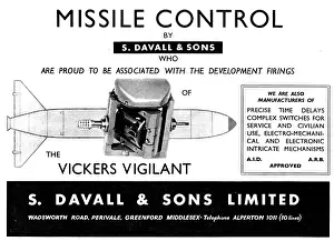 Vigilant: Davall Missile Control Equipment. Vickers Vigilant Missile