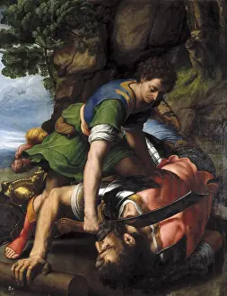 1499: David beheading Goliath