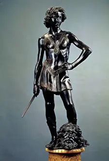 1437: David, bronze, Andrea del Verrocchio
