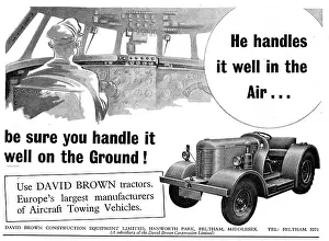 Hudd: David Brown Aircraft Towing Vehicles. Aircraft Tugs