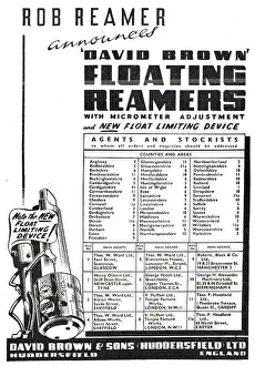 Hudd: David Brown Floating Reamers