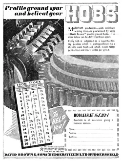 Helical: David Brown Hobbs Profile Ground Spur & Helical Gear