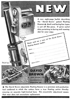 Hudd: David Brown Patent Floating Reamers