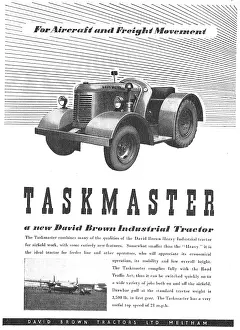 Taskmaster: David Brown Taskmaster Industrial Tractor