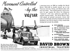 Hudd: David Brown VIG / 1AR Aircraft Tractor - Tug