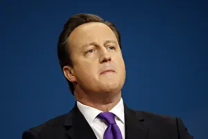 Winken: David Cameron MP