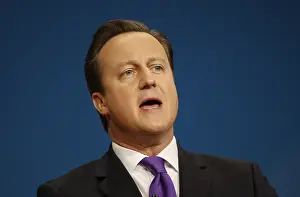 Winken: David Cameron MP