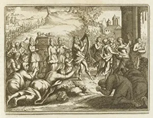 Michal: DAVID DANCES BEFORE ARK