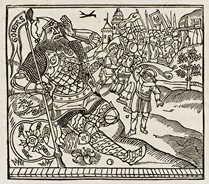Worde: DAVID DOWNS GOLIATH