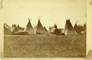 Harry Price: David Frances Barry photo - Sioux teepees