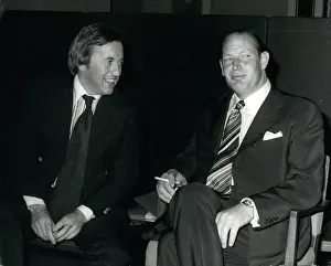Packer: David Frost and Kerry Packer at press conference, BBC