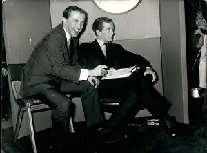 Forecast: David Frost with Tussaud's waxwork of himself