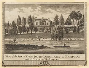 William Thornton: David Garrick's Villa, Hampton Court Road, 18th century