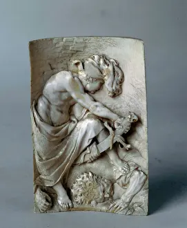 Estense: David and Goliath, detail of
