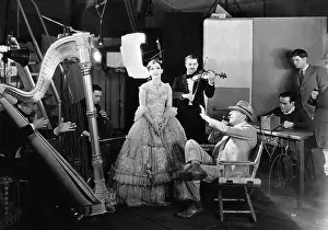Pavements: David Griffith and Lupe Velez at the filming of Lady of the