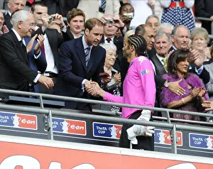 David James and Prince William, FA Cup Final
