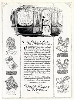 Promotes: David Jones Advertisement