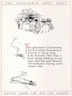 Predominantly: David Jones Ltd Advertisement