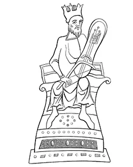 1004: David, King of the Jews, 1004 - 965 BC, half
