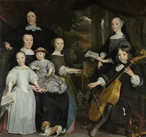 Virginal: David Leeuw with his Family