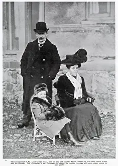 Exchequer: David Lloyd George with family 1909