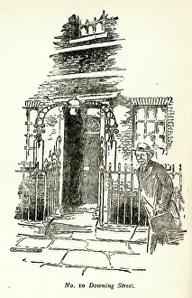 Downing: David Lloyd George, Prime Minister, 10 Downing Street