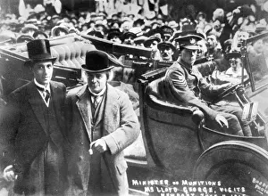 Newport: David Lloyd George visiting Newport during WW1