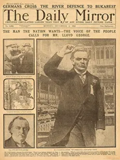 Lubricator: David Lloyd George, WW1