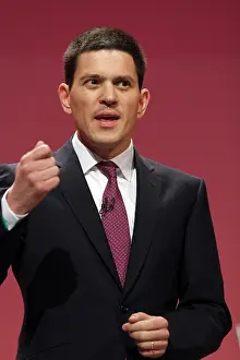 Clenched Fist: David Miliband MP