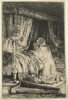 1652: David in prayer