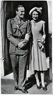 Rollo: David and Primula Niven at their wedding