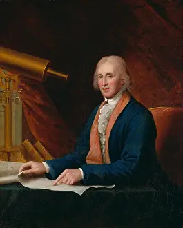 Willson: David Rittenhouse, 1796, by Charles Willson
