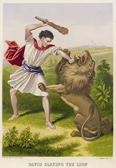 Slays: DAVID SLAYS THE LIONS/OL