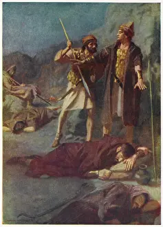 Saul: DAVID SPARES SAUL