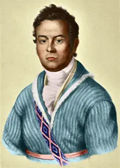 Treasurer: David Vann, Cherokee Indian Leader