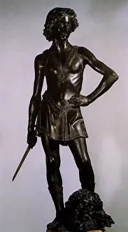1470s: David, by Verrocchio