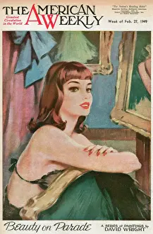 David Wright (terry Parker): David Wright woman in black underwear